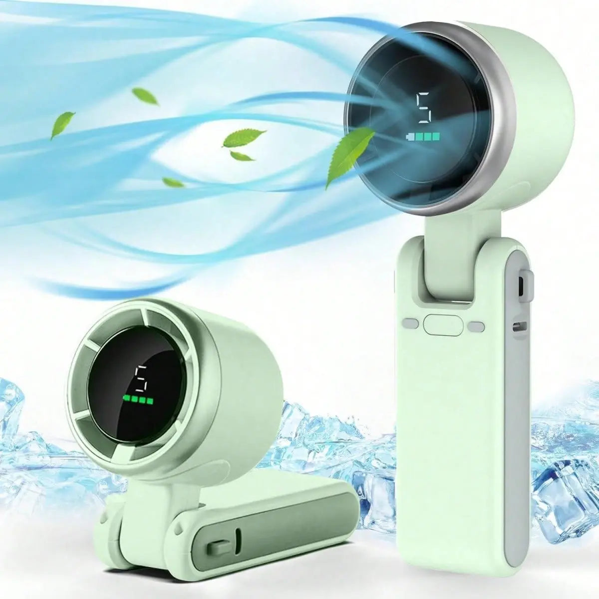 Stay Cool Anywhere: The Ultimate Portable Handheld Turbo Fan with Adjustable Speeds for Outdoor Adventures