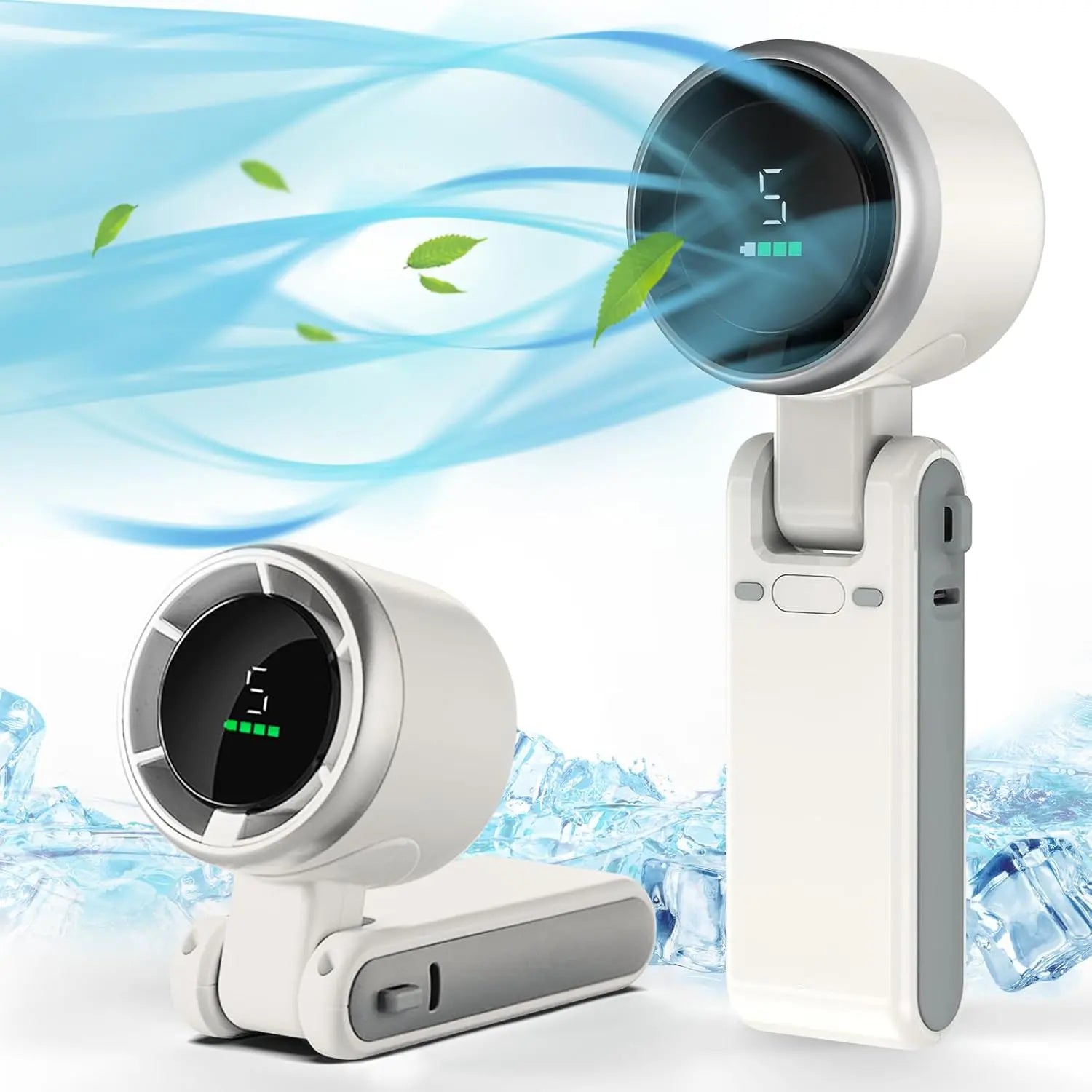 Stay Cool Anywhere: The Ultimate Portable Handheld Turbo Fan with Adjustable Speeds for Outdoor Adventures