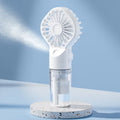 Stay Cool and Hydrated Anywhere with Our Portable USB Rechargeable Handheld Humidifier Fan