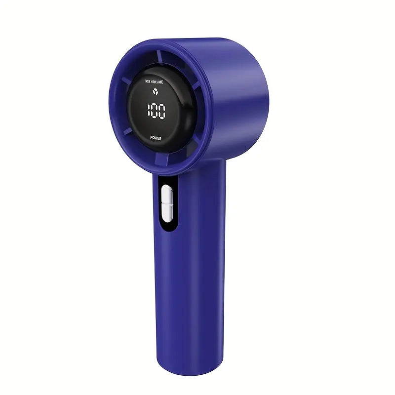 Stay Cool Anywhere: The Ultimate Portable Handheld Turbo Fan with Adjustable Speeds for Outdoor Adventures